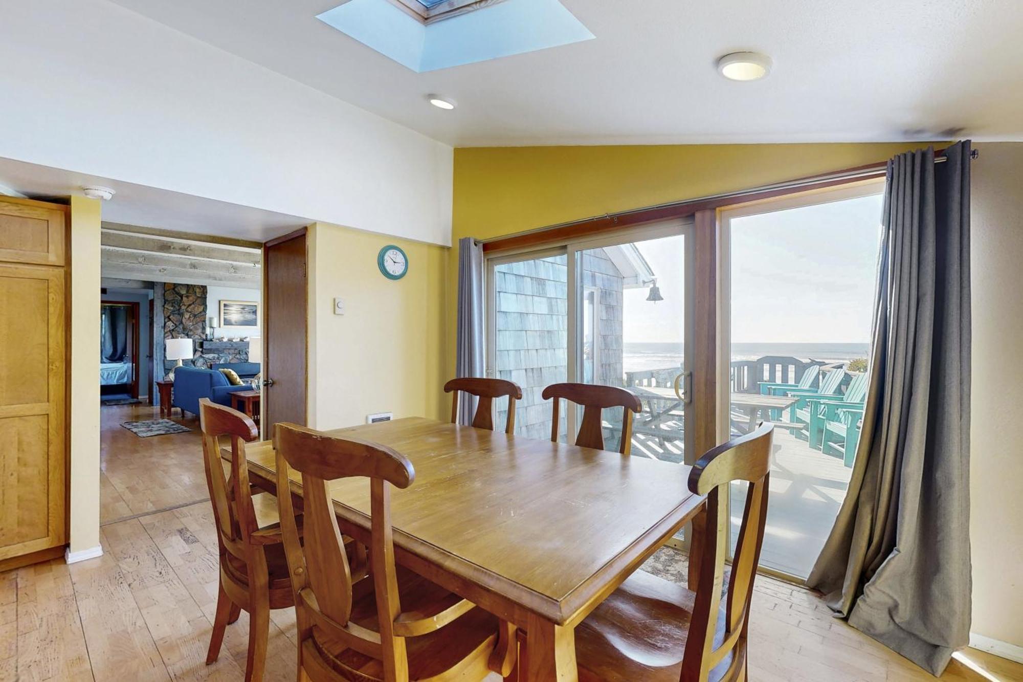 Seadrifter Oceanfront Beach House Seal Rock Extérieur photo