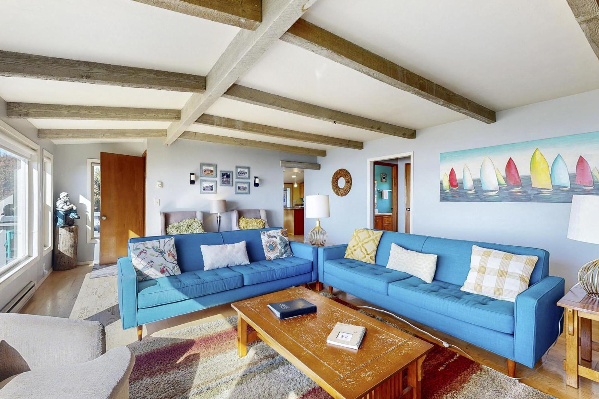 Seadrifter Oceanfront Beach House Seal Rock Extérieur photo
